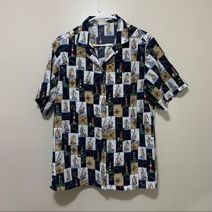 Vintage BON WORTH Sailor shirt super cool